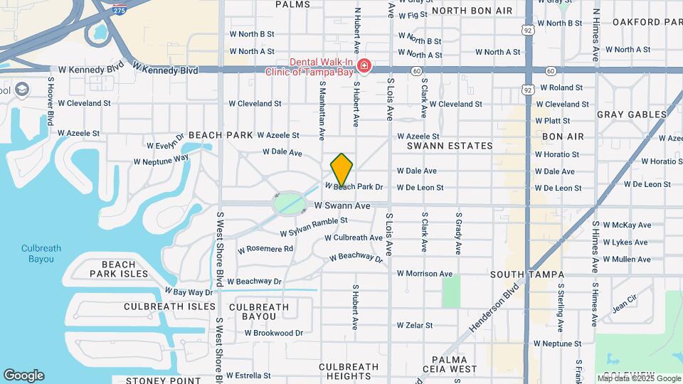 4308 W Beach Park Dr Map and Location Details
