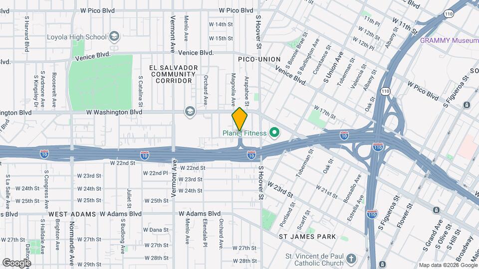 1375 W 20th St, Unit 1 Map and Location Details