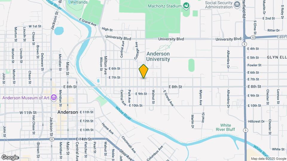 709 College Dr Map and Location Details