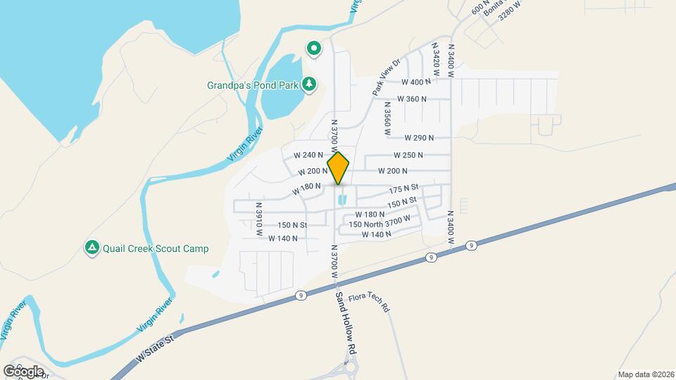 179 N 3670 W Map and Location Details