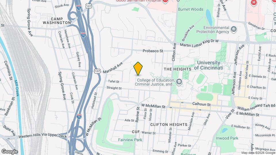 2734 Coy St Map and Location Details