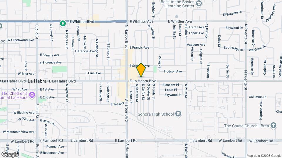1320 Estate Dr Mapa y Detalles de la Ubicación