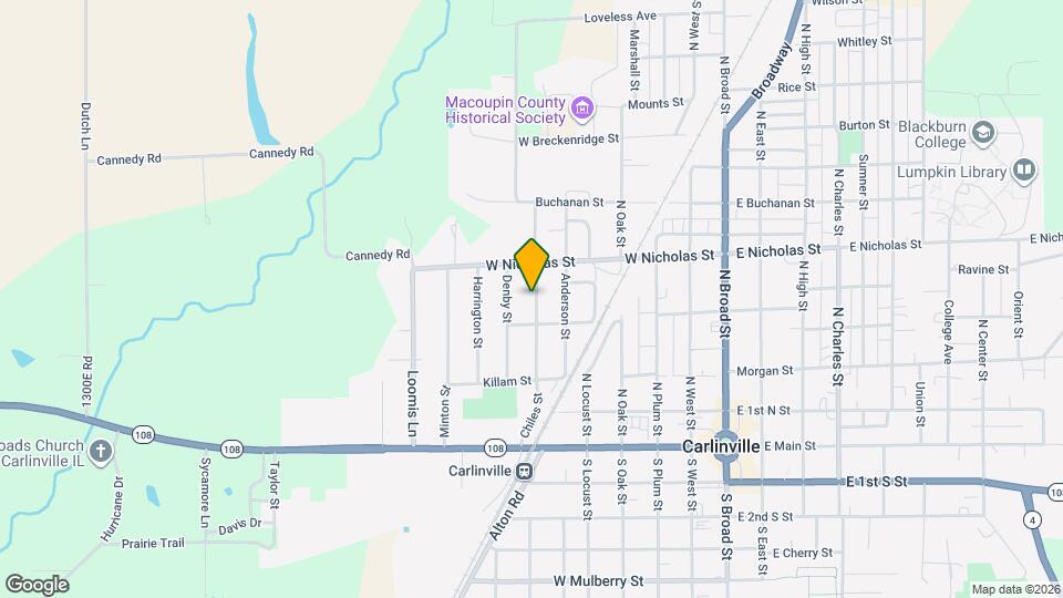 524 Chiles St Map and Location Details