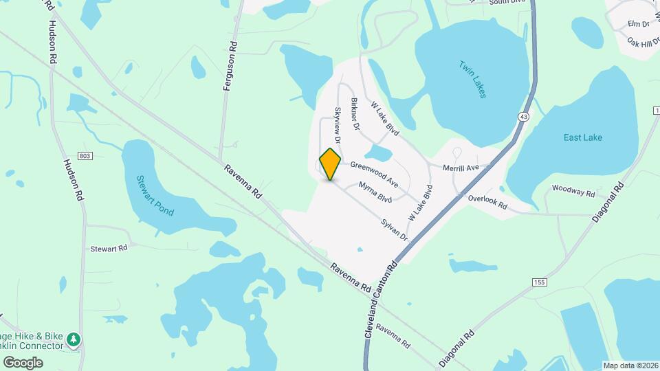 7429 Sylvan Dr Map and Location Details