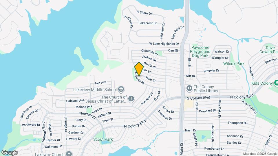 4404 Augusta St Map and Location Details
