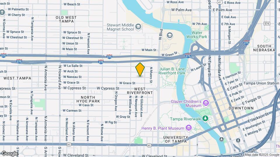 1110 W Nassau St Map and Location Details