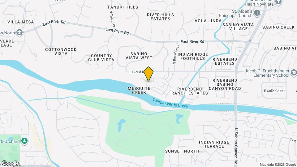 3331 N Deerspring Ct Map and Location Details