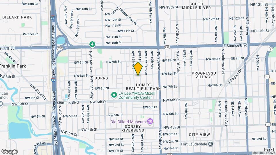 Fort Lauderdale Apartments Map and Location Details