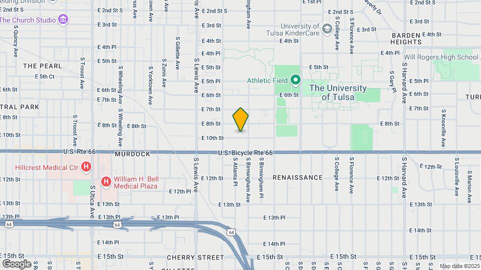 2535-2539 E 10th St Map and Location Details