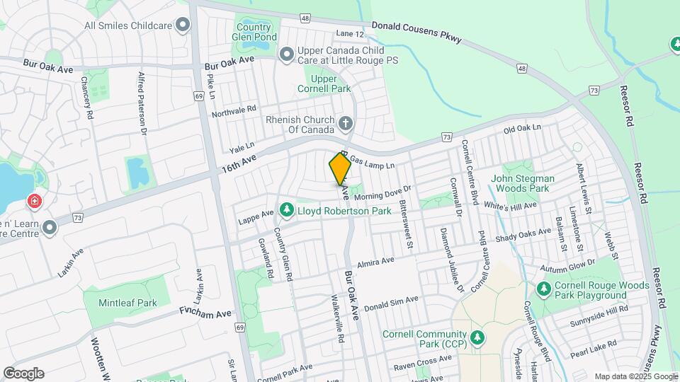 2709 Bur Oak Ave Map and Location Details