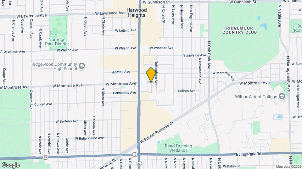 4319 N Neva Ave Mapa y Detalles de la Ubicación
