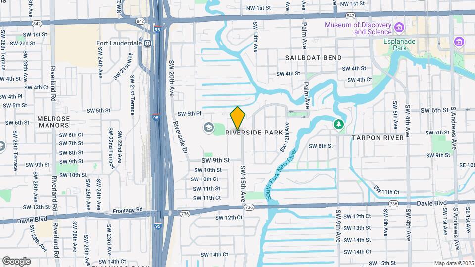 641 SW 15th Ave Map and Location Details