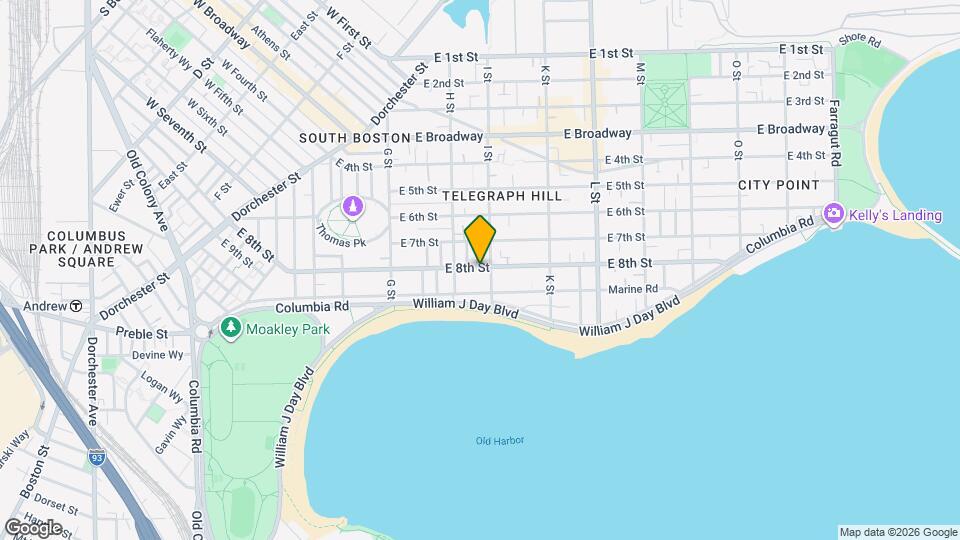 531 E 8th St Map and Location Details