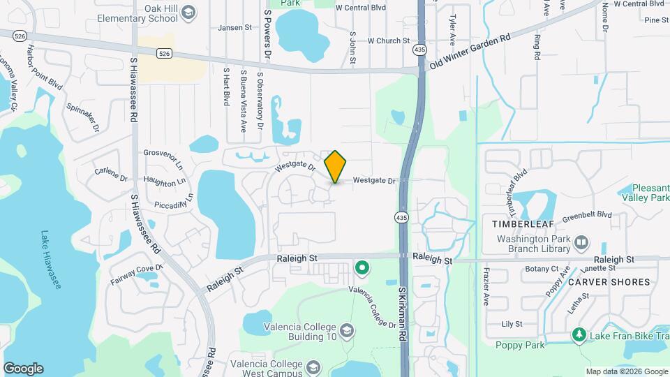 5956 Westgate Dr Map and Location Details