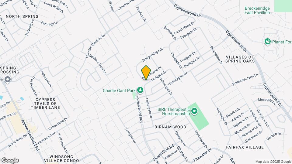 4415 Tealgate Dr Map and Location Details