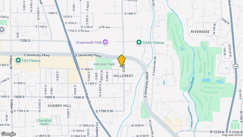 783 E 1400 S Map and Location Details