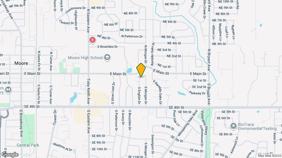 108 S English Dr Map and Location Details