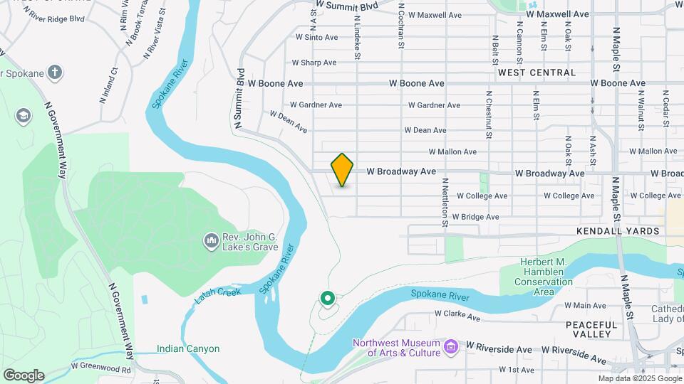 2718 W College Ave Map and Location Details