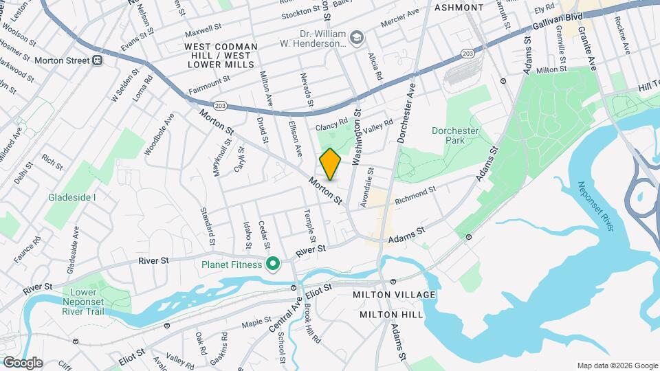 1208 Morton St Map and Location Details