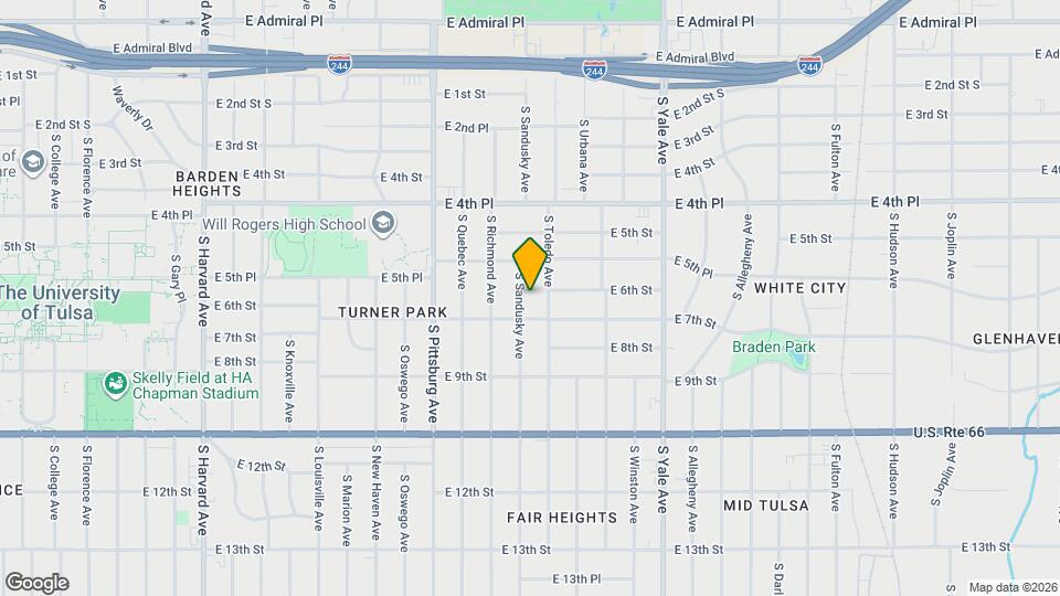 559 S Sandusky Ave Map and Location Details