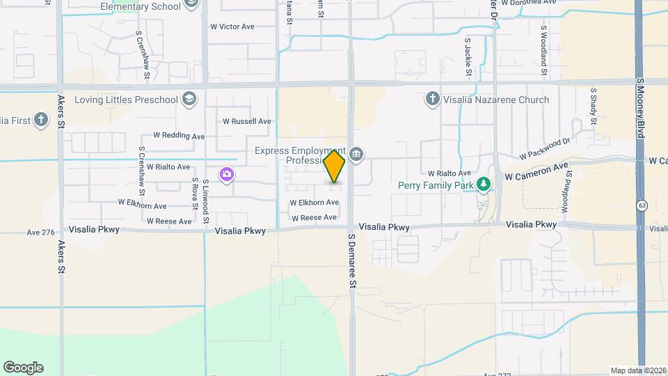 3731 W Nellis Ave Map and Location Details