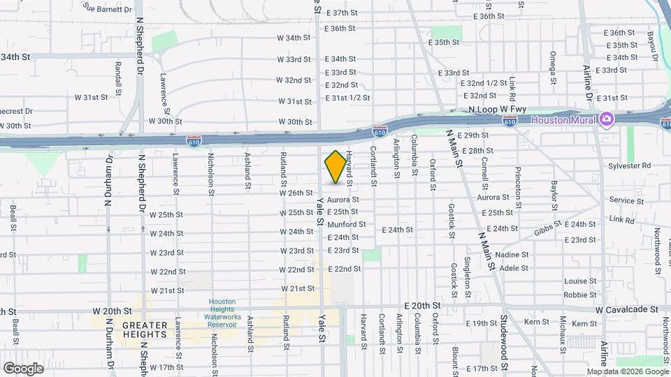 110 E 26th St Map and Location Details