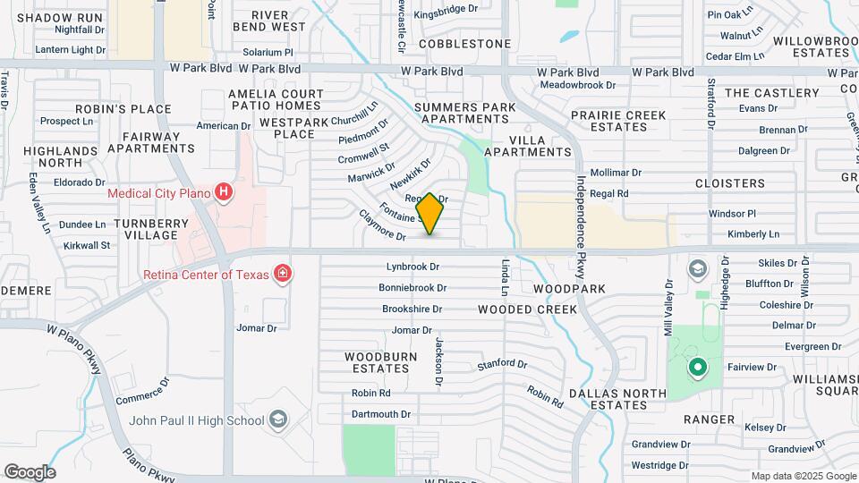 3324 Claymore Dr Map and Location Details