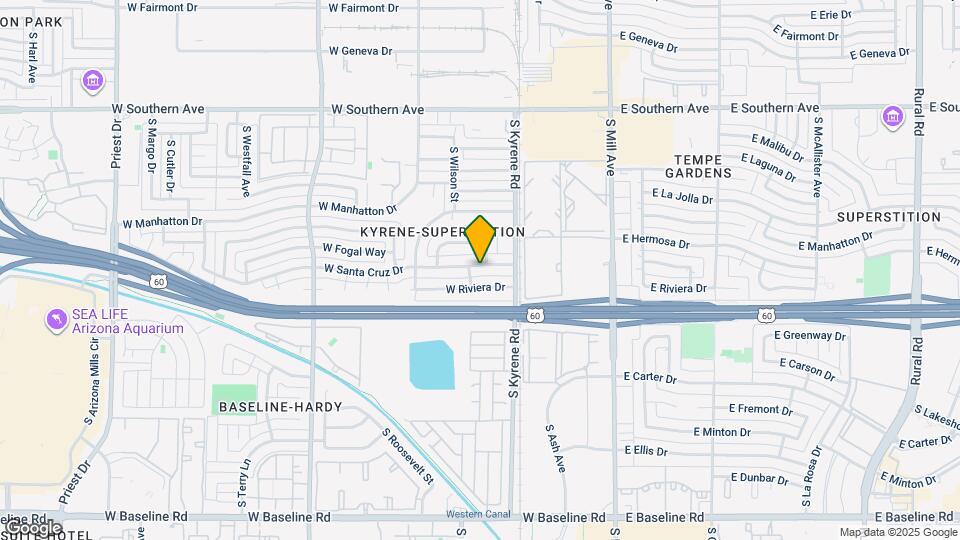 339 W Santa Cruz Dr Mapa y Detalles de la Ubicación