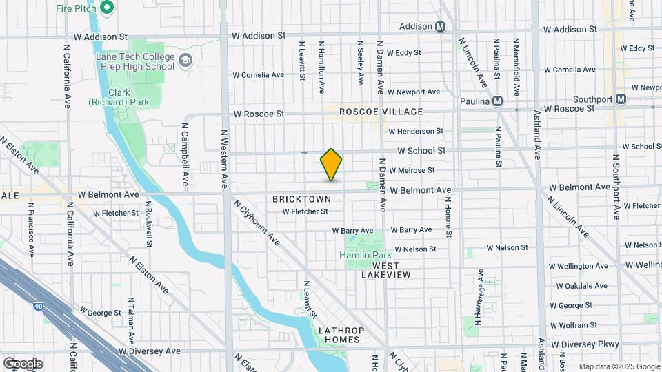 2118 W Belmont Ave, Unit 2 Mapa y Detalles de la Ubicación