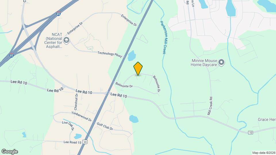 Mill Creek Subdivision Map and Location Details