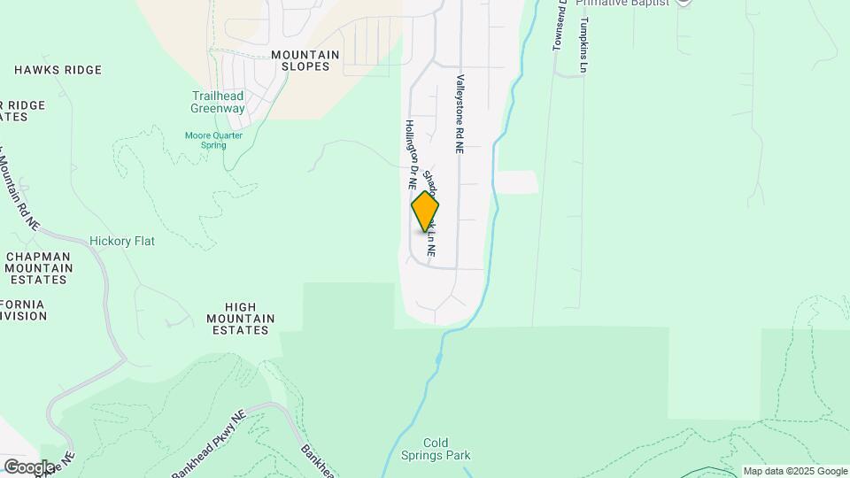 236 Shadowbrook Ln NE Map and Location Details