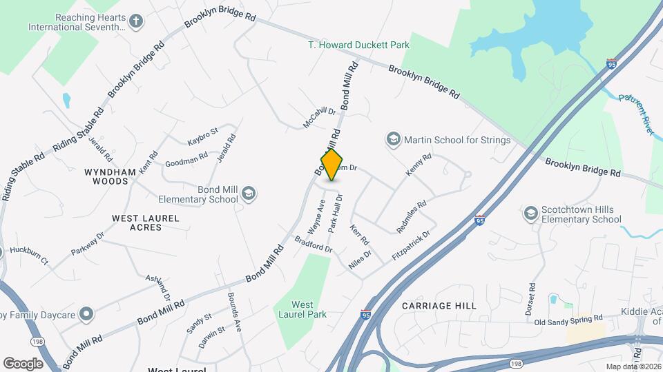 6711 Park Hall Dr Map and Location Details