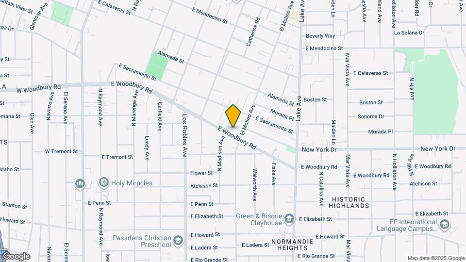 627 E Woodbury Rd Map and Location Details