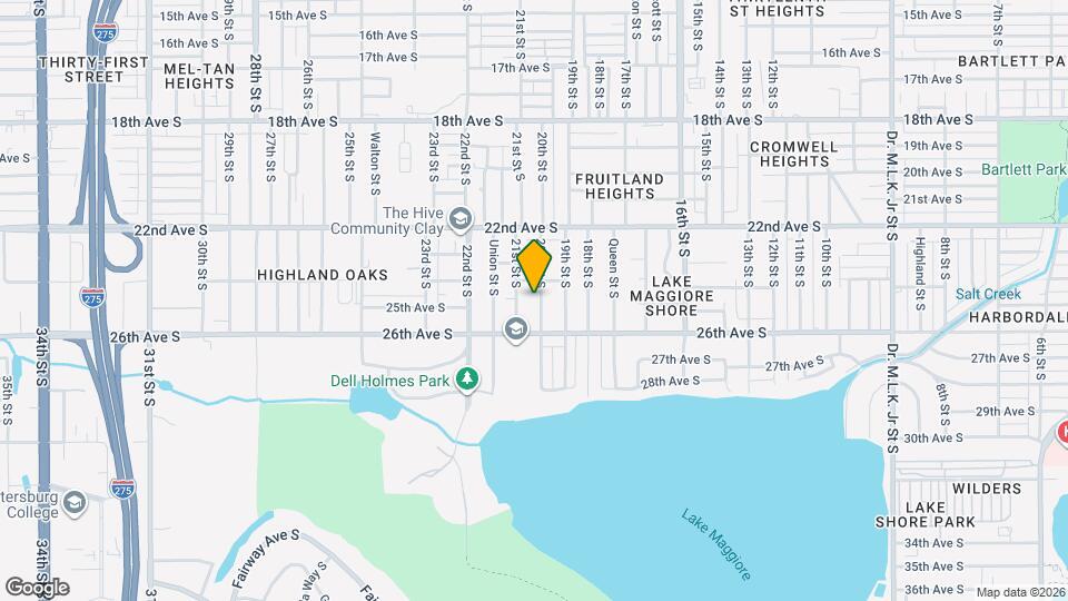 2435 20th St S Map and Location Details