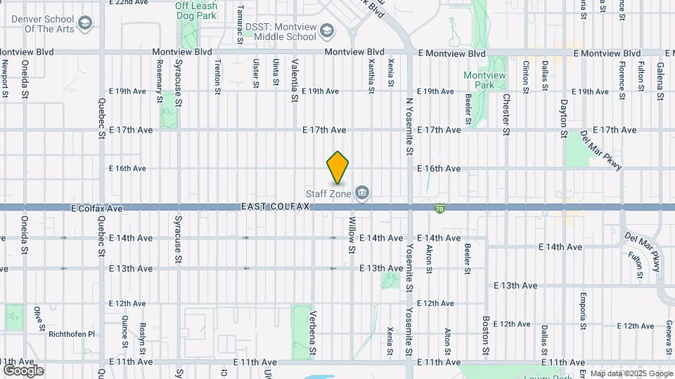 1524 Wabash St Map and Location Details