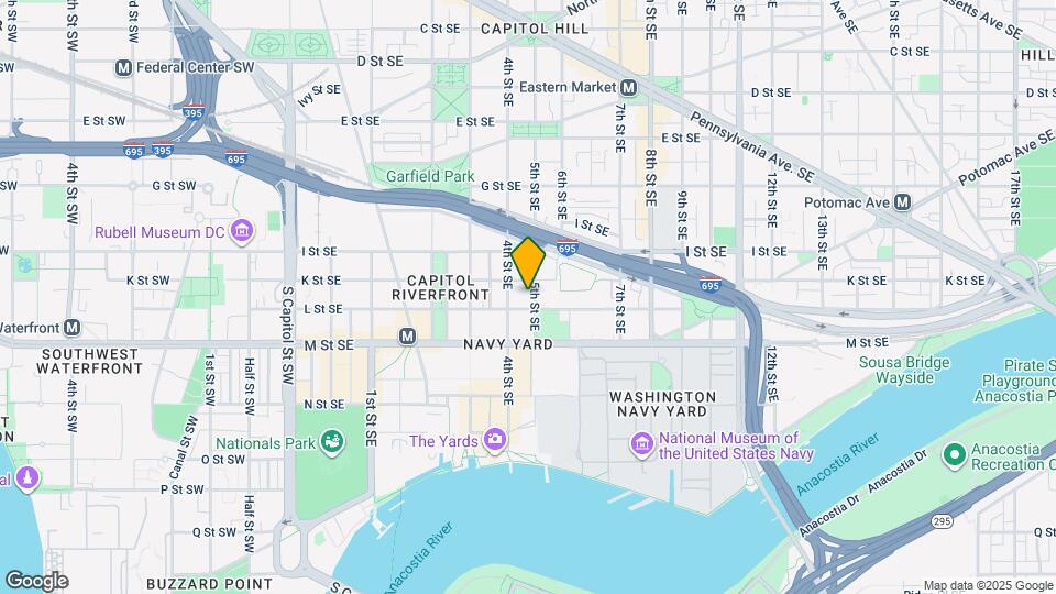 1043 5th St SE Map and Location Details