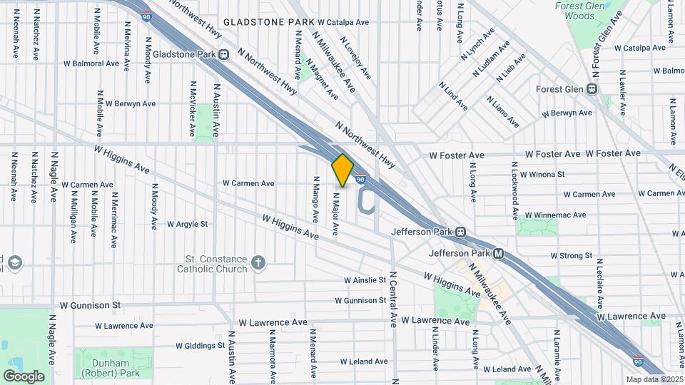 5041 N Major Ave, Unit 1 Map and Location Details