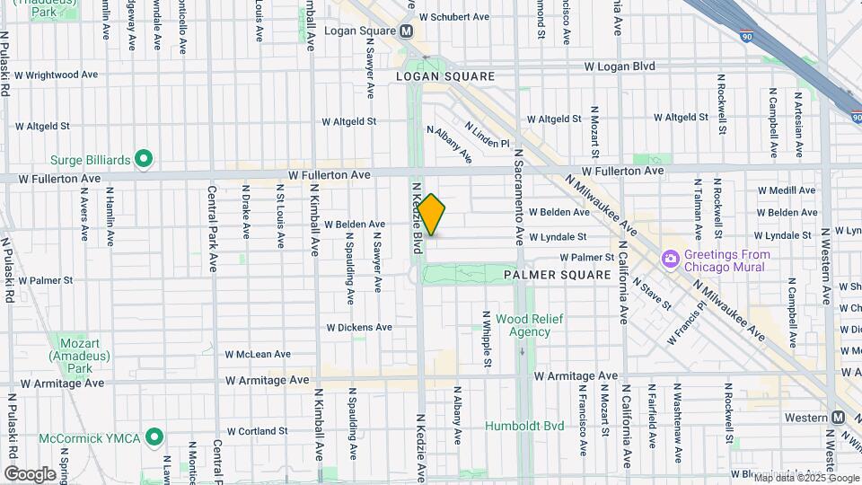 2231 N Kedzie Blvd Map and Location Details