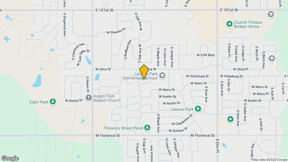 1606 W Vicksburg Pl Map and Location Details
