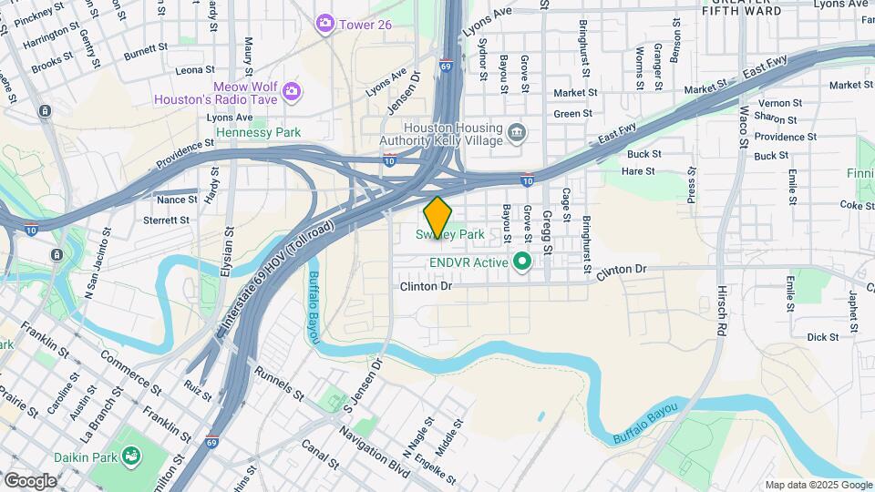 2852 Cline St Map and Location Details