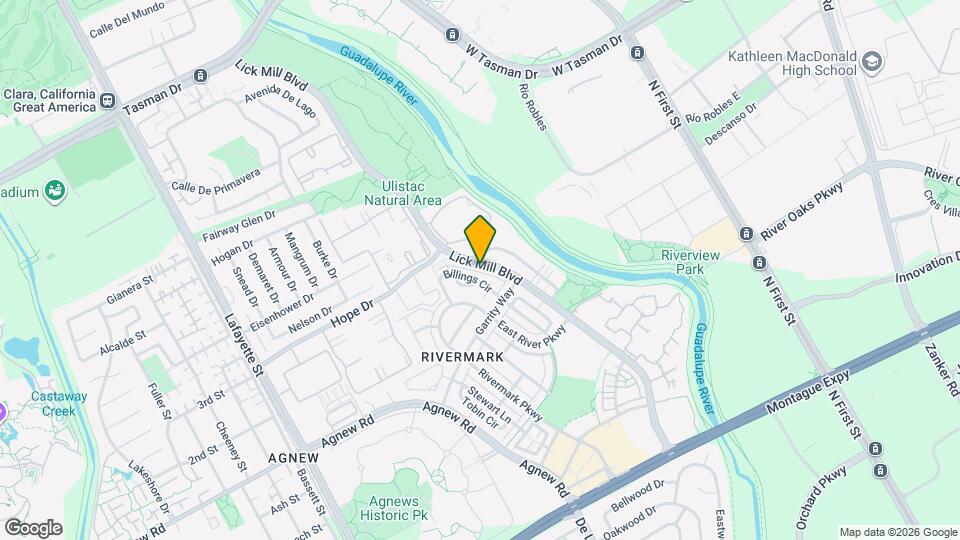 4490 Lick Mill Blvd Map and Location Details