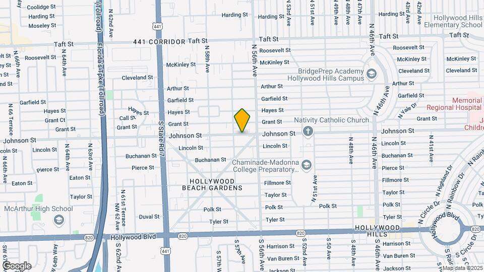 5655 Johnson St Map and Location Details