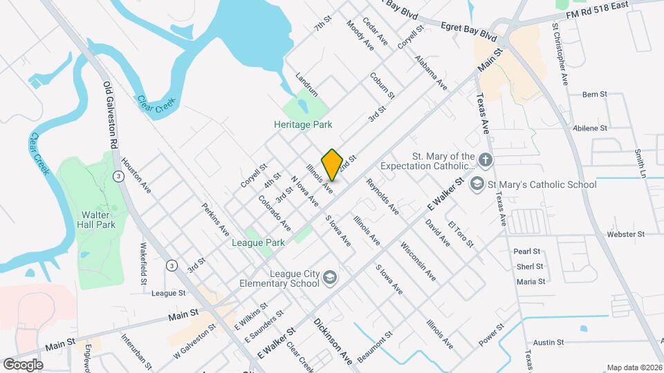 120 Illinois Ave Map and Location Details