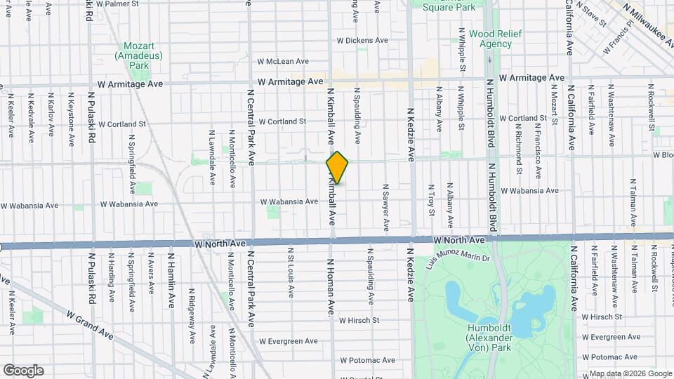 1717 N Kimball Ave, Unit J03P Map and Location Details