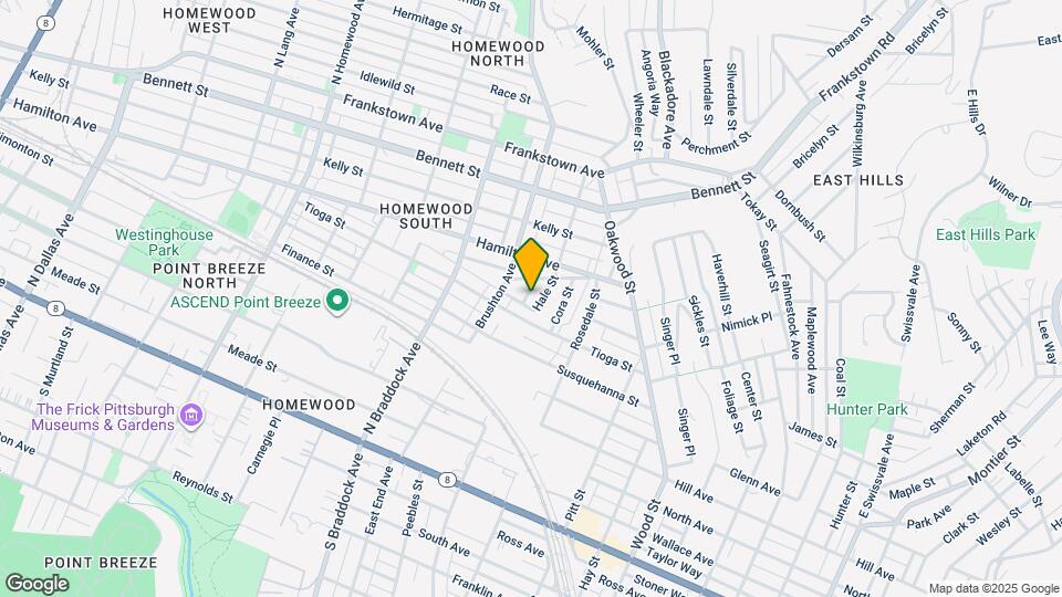 306 Fram St Map and Location Details