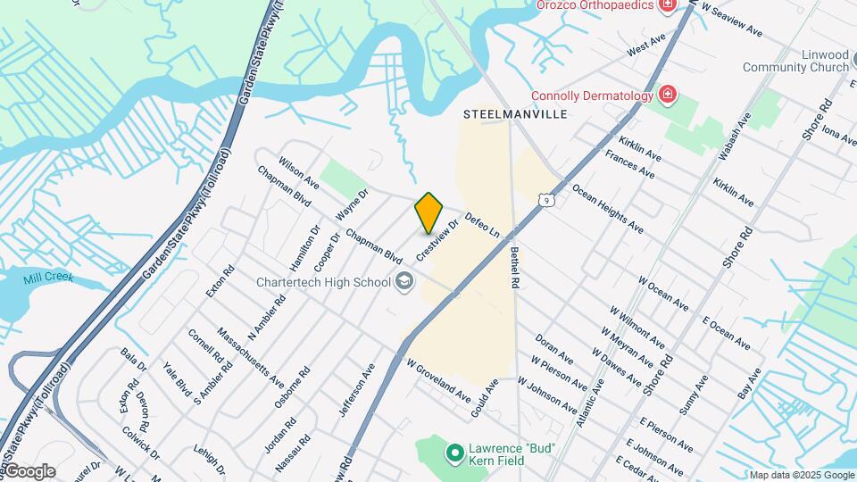 12 Crestview Dr Map and Location Details