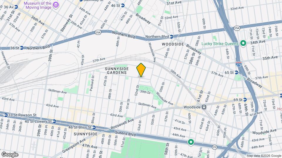 52-02 39th Ave Map and Location Details