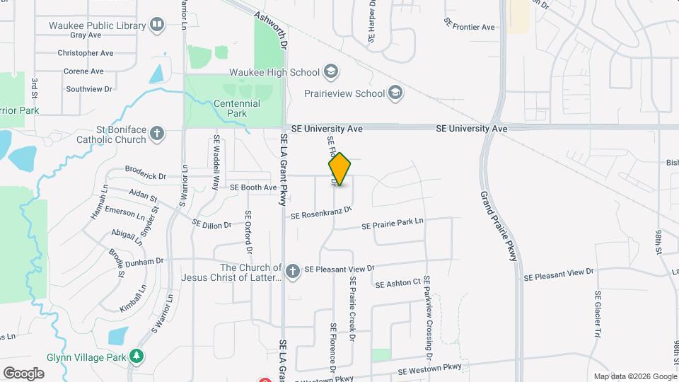 1345 SE Florence Dr Map and Location Details