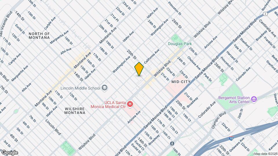 1128 19th St Map and Location Details