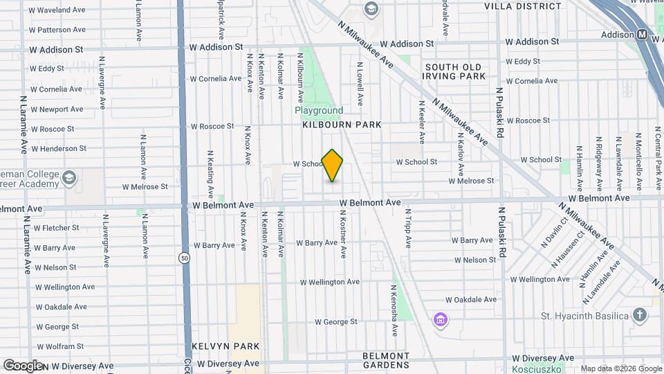 3225 N Kenneth Ave Mapa y Detalles de la Ubicación